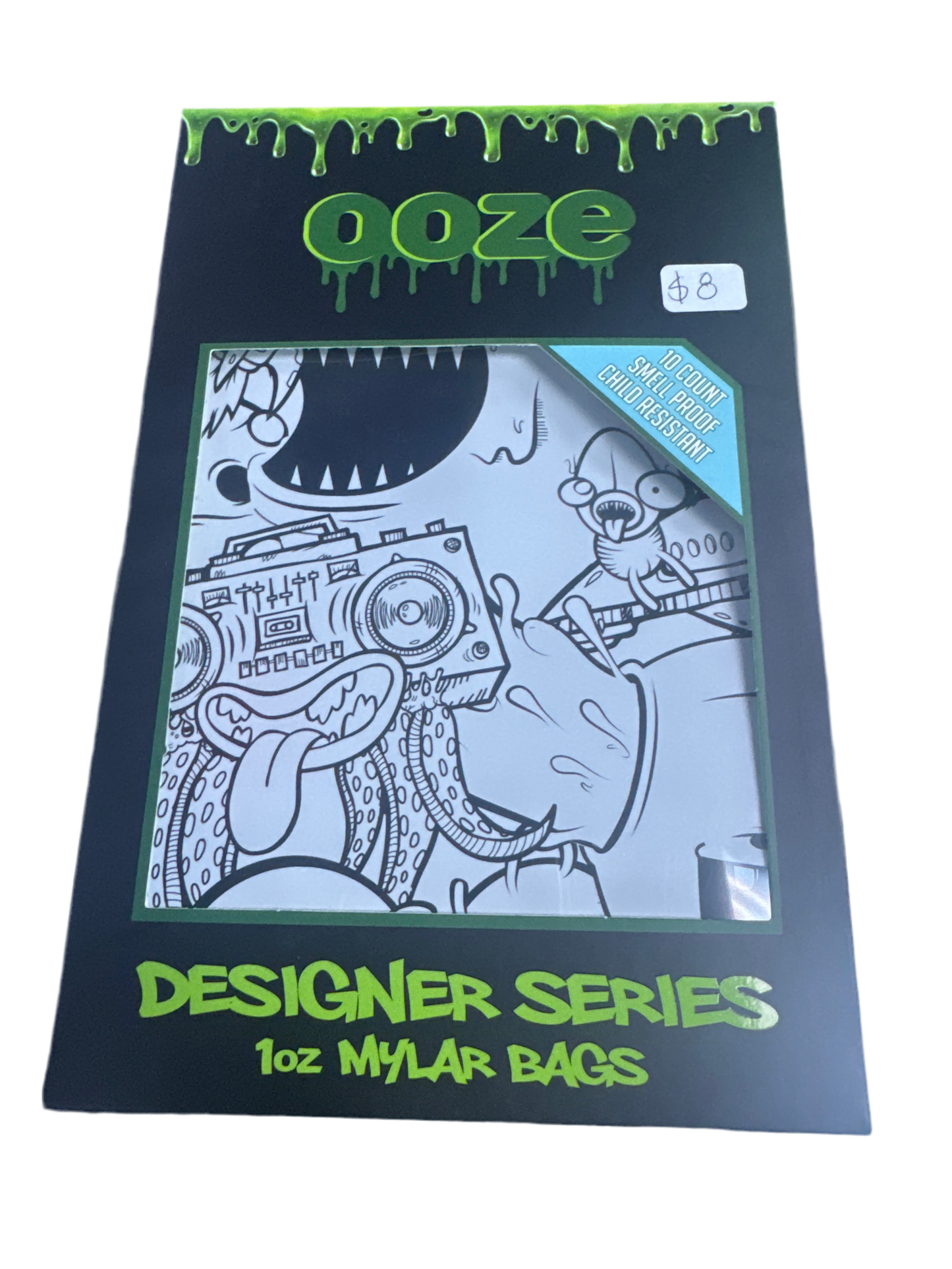 Ooze Designer Series 1oz Mylar Bags (10ct)
