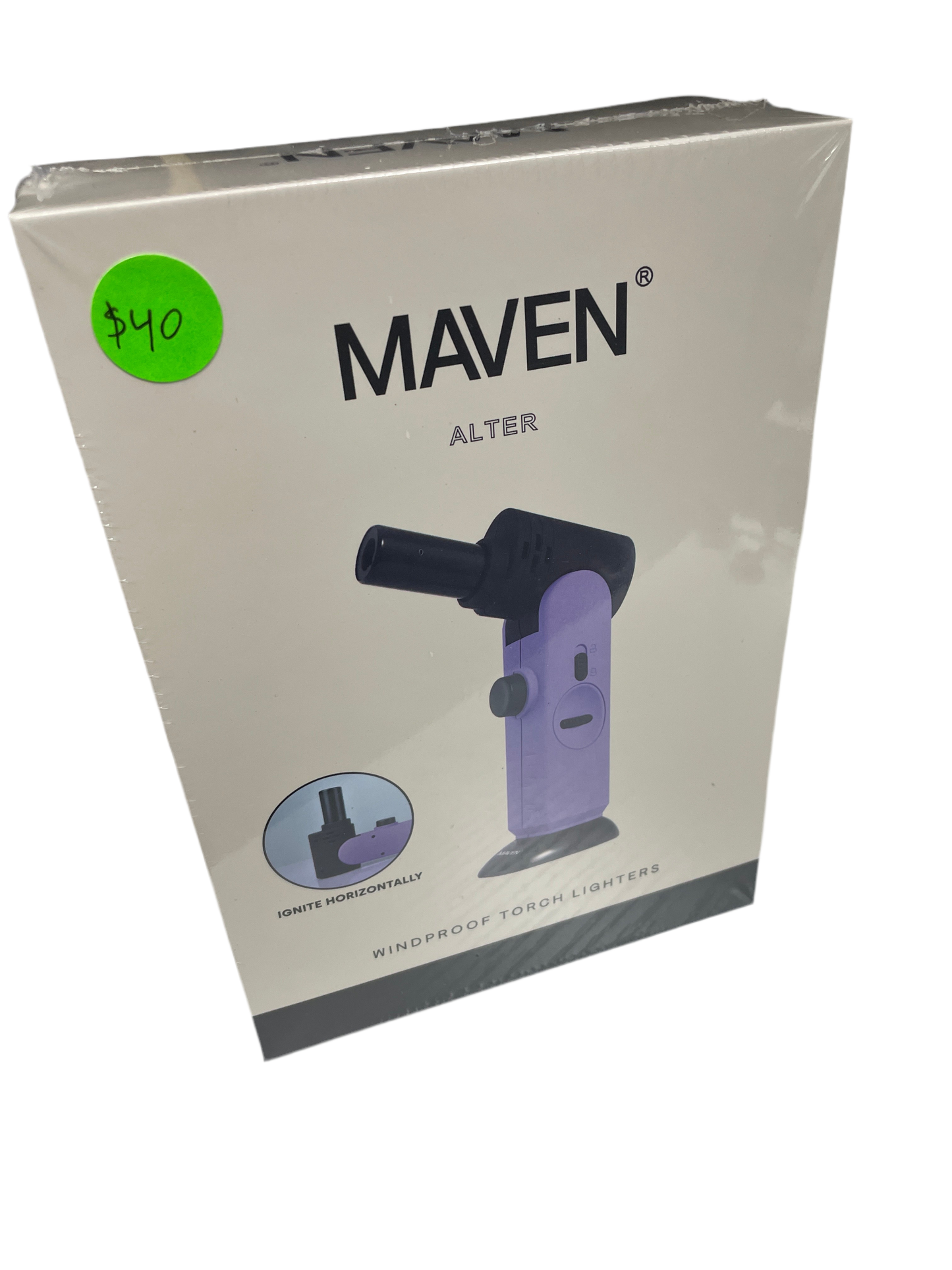 Maven Alter Butane Torch - Purple