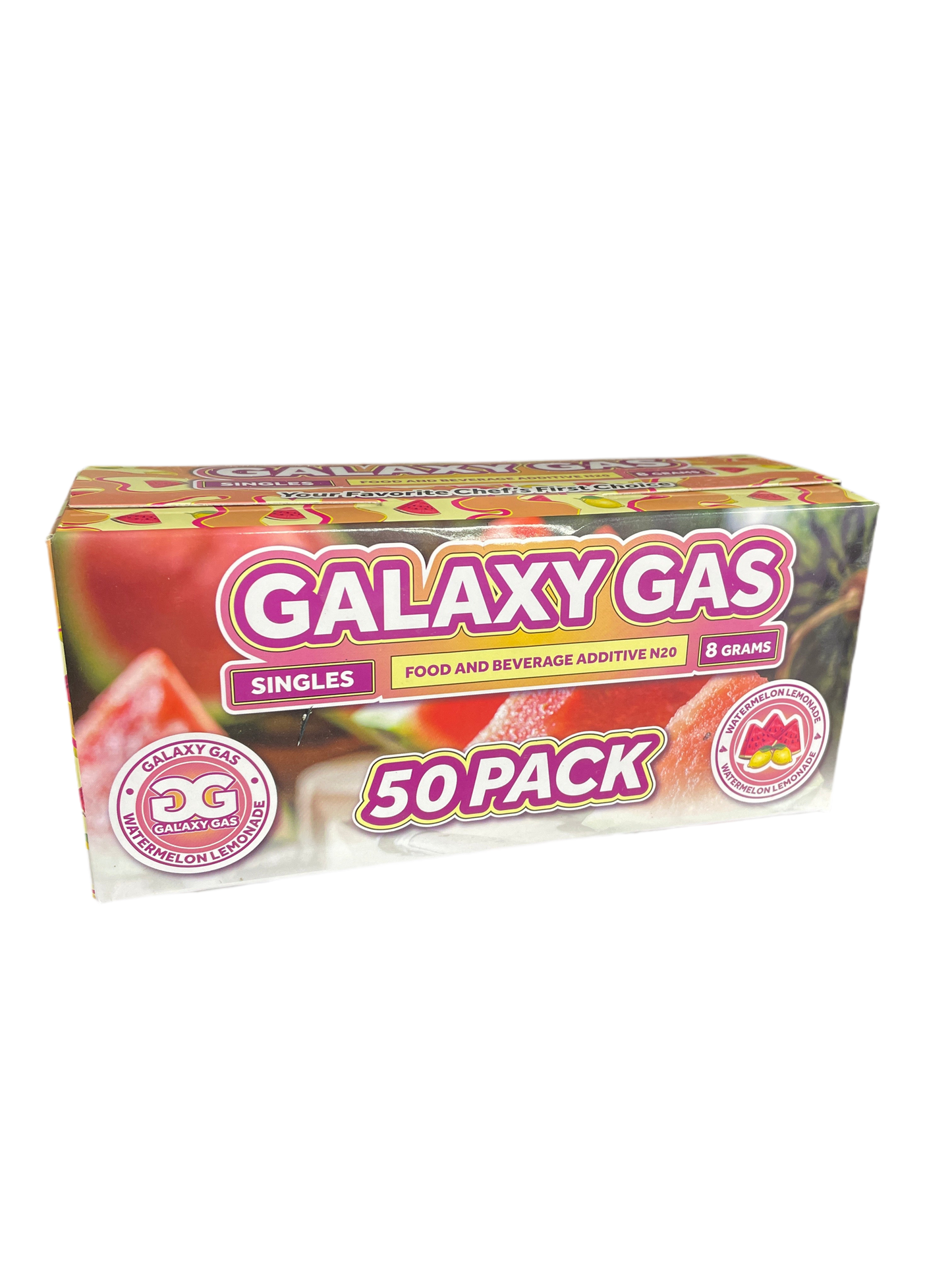 Galaxy Gas Food & Beverage N20 - 50 Singles - Watermelon Lemonade
