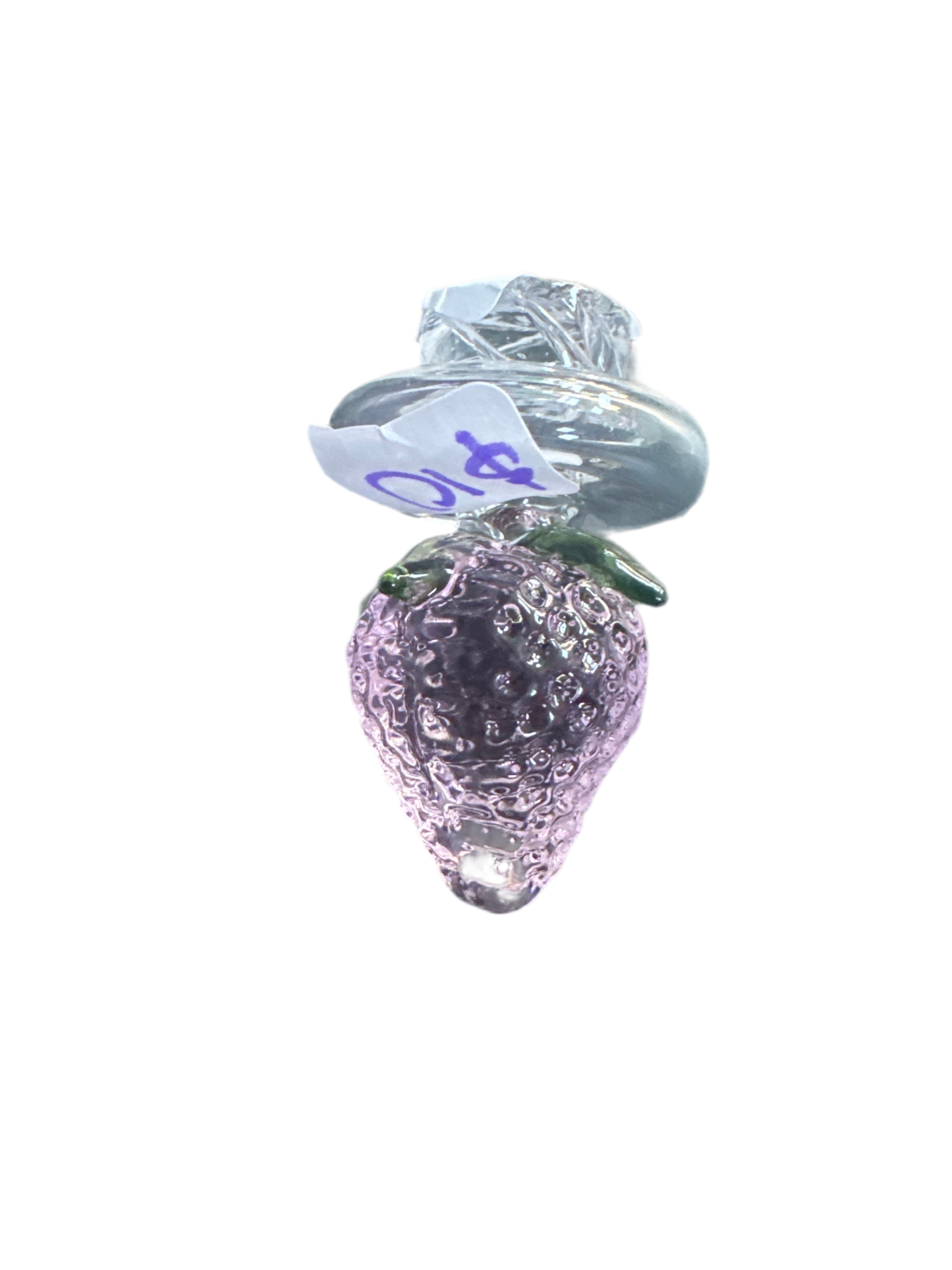 Glass Strawberry Carb Cap