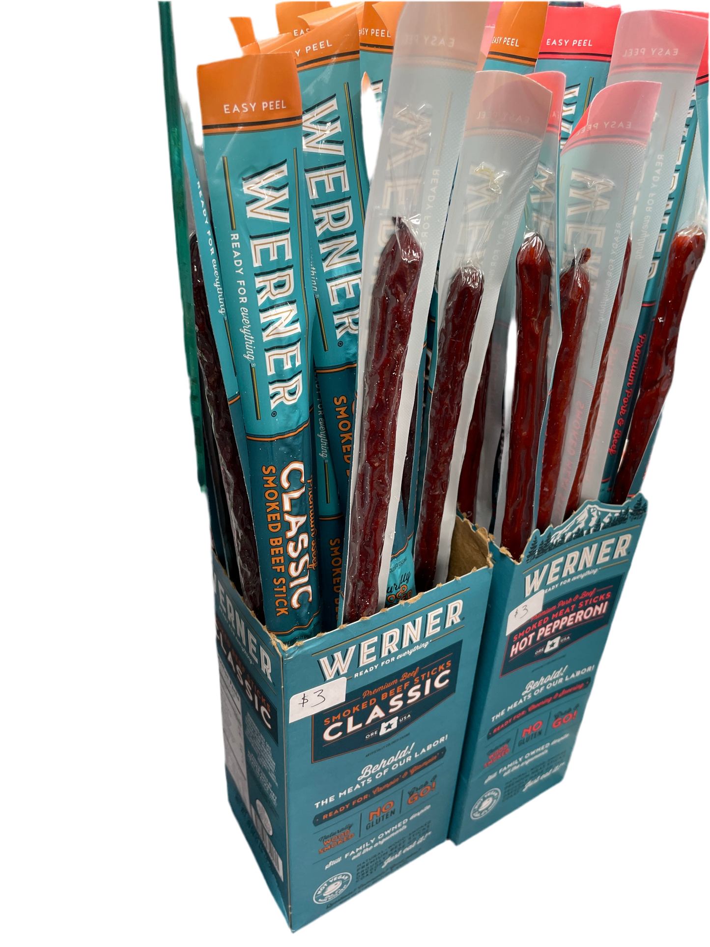 Werner Premium Beef Sticks 1.25oz - Classic