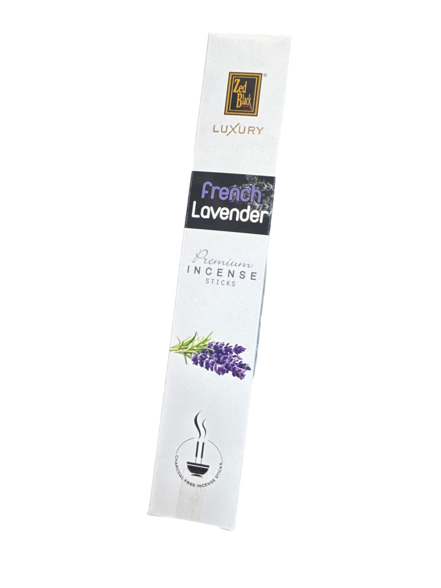 Zed Black Luxury Incense Sticks - 12ct - French Lavender