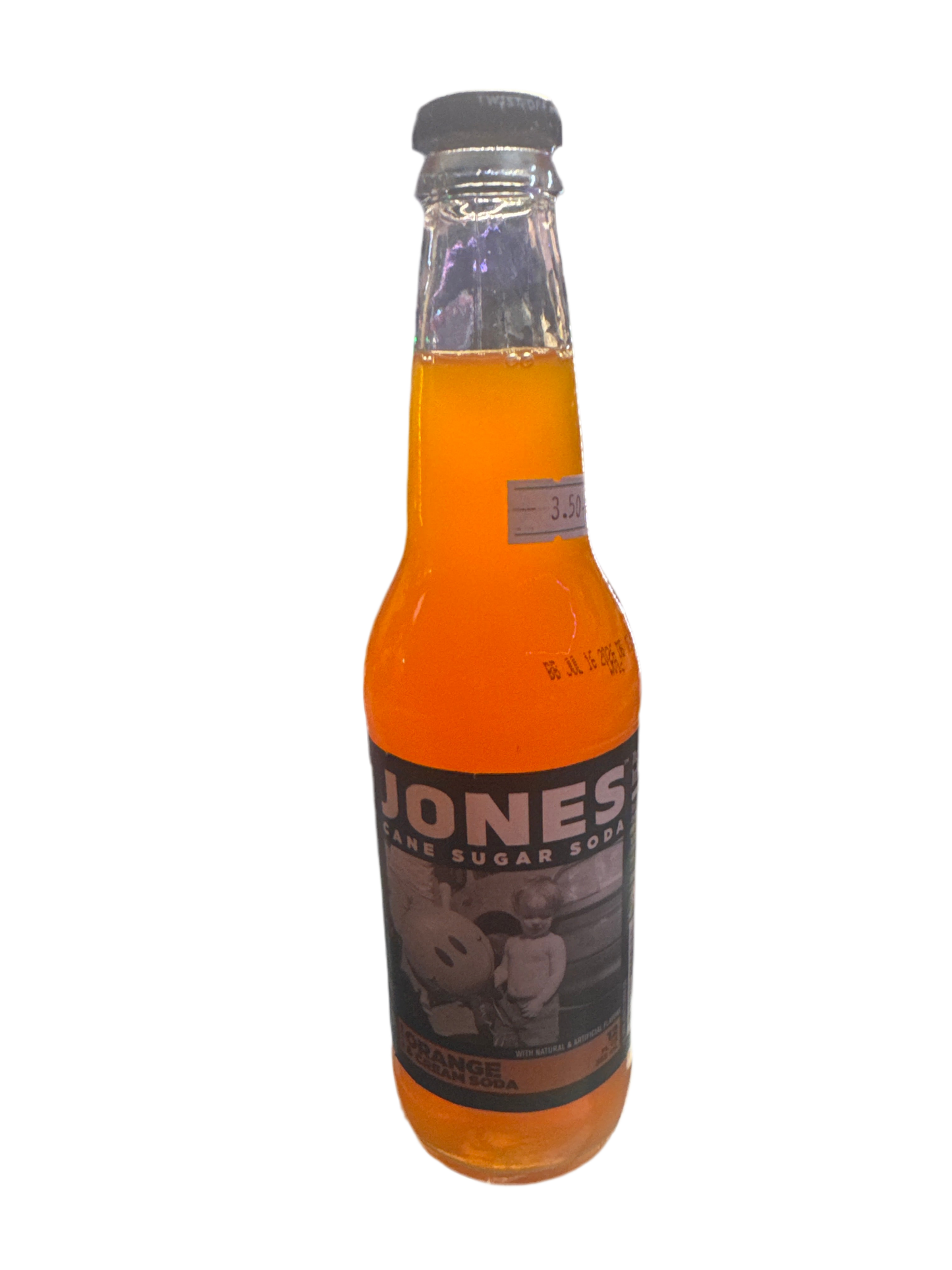 Jones Cane Sugar Soda (Orange & Cream Soda) American