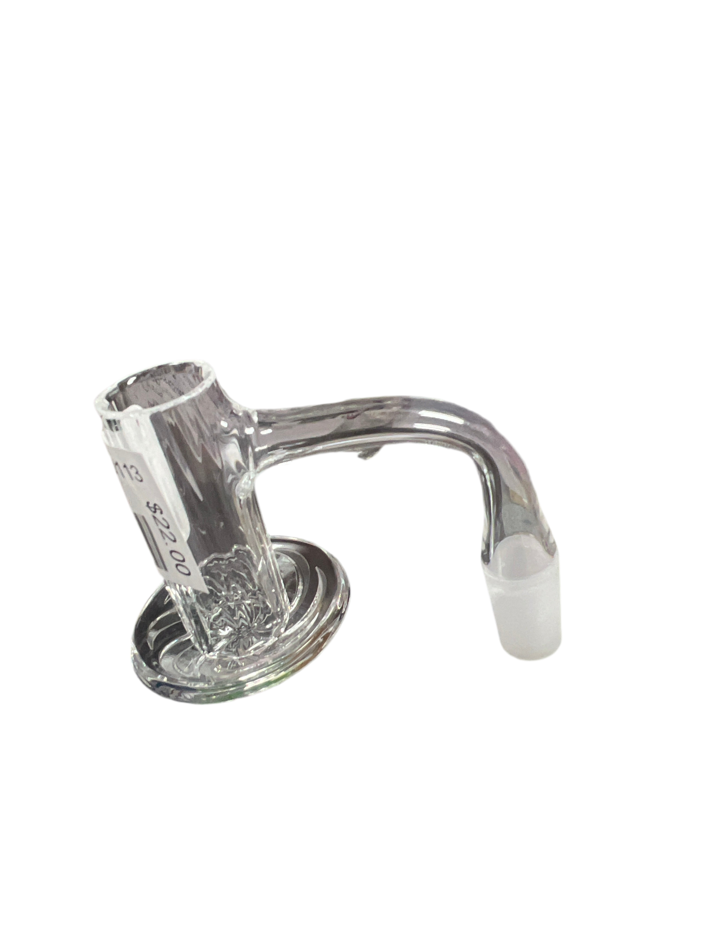 Faceted Blender Quartz Banger - 14mm