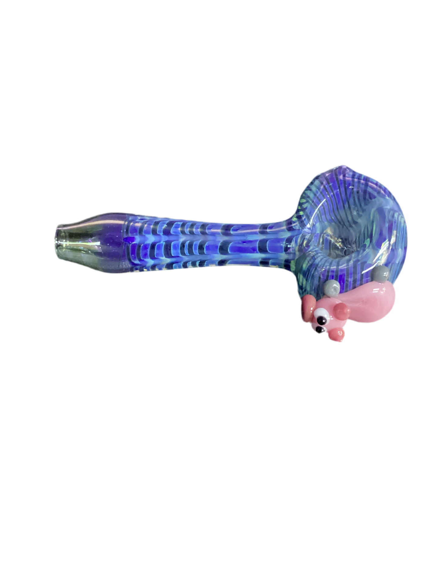 Local Blown Pig Glass Handpipe
