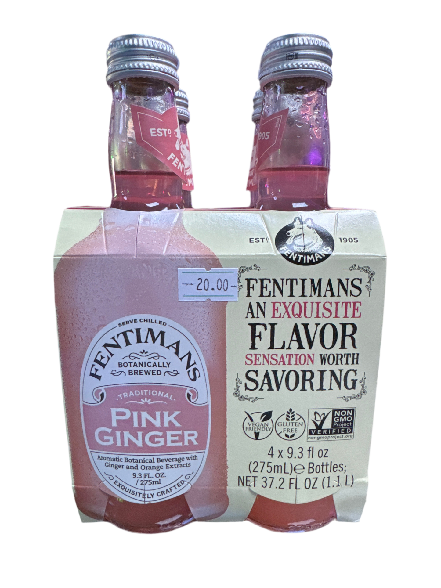 Fentimans Pink Ginger (4pk)
