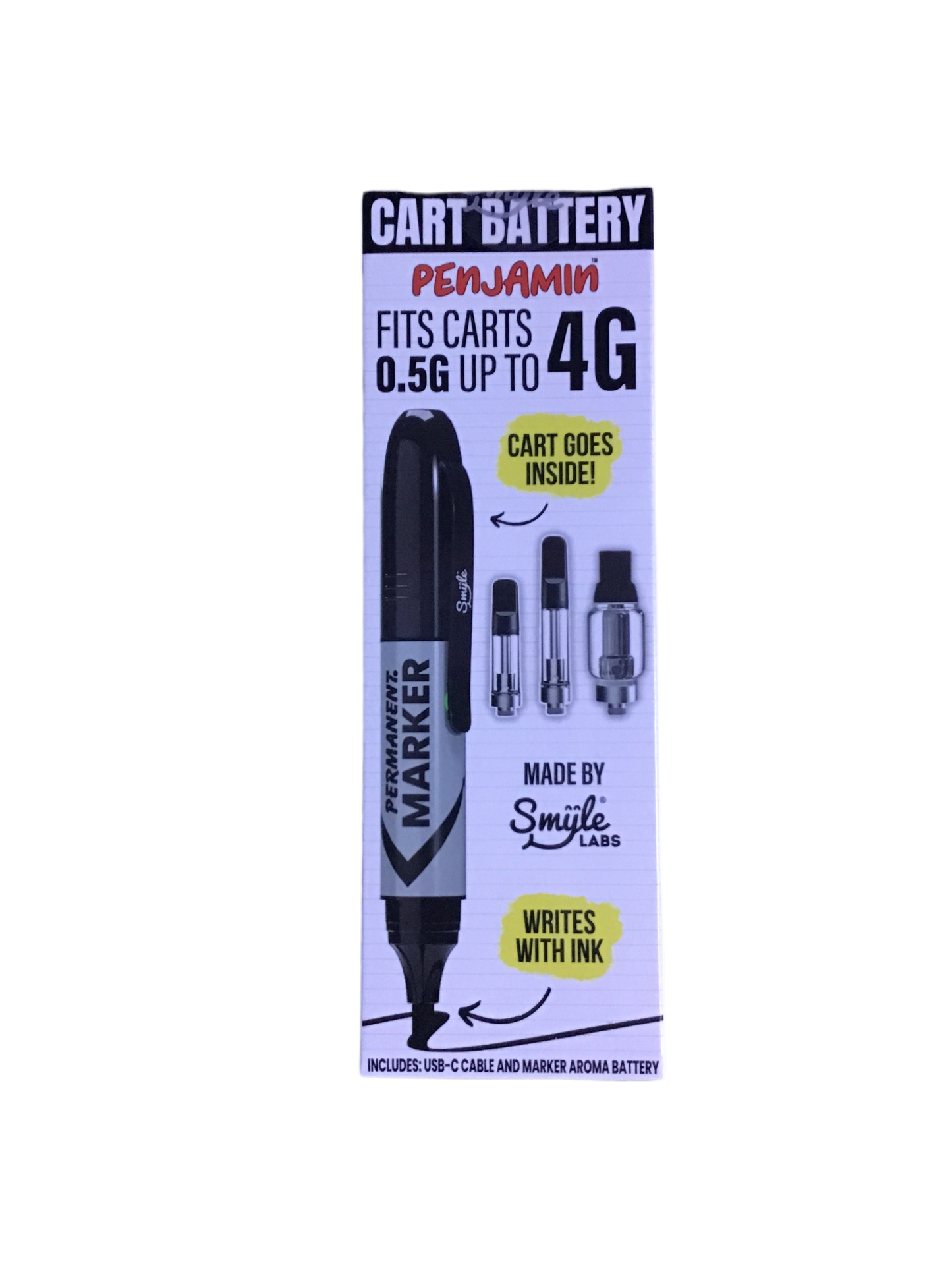 Silver Cart Battery Penjamin Sharpie