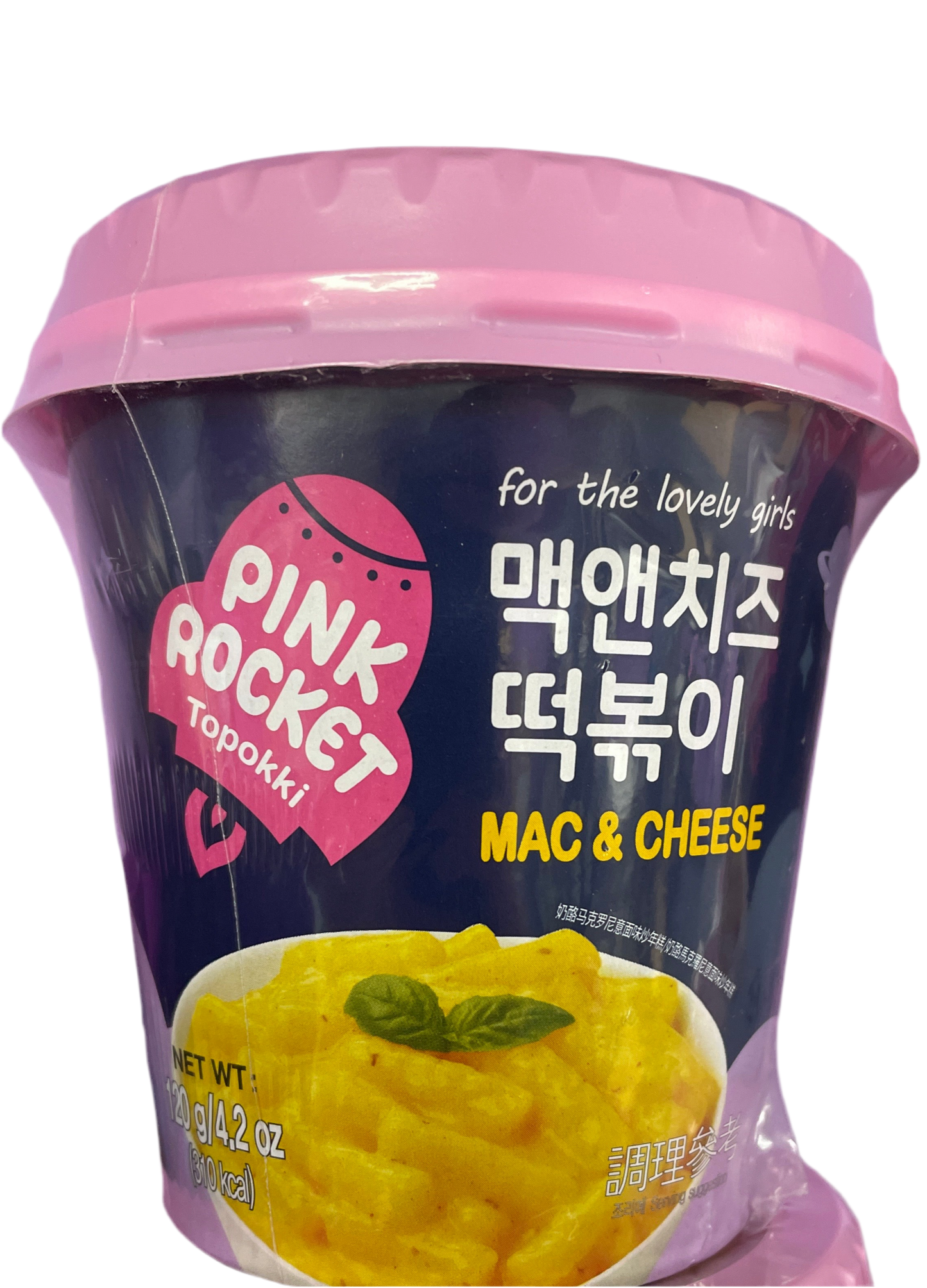 Pink Rocket Tteokbokki- Mac & Cheese Flavor (China)
