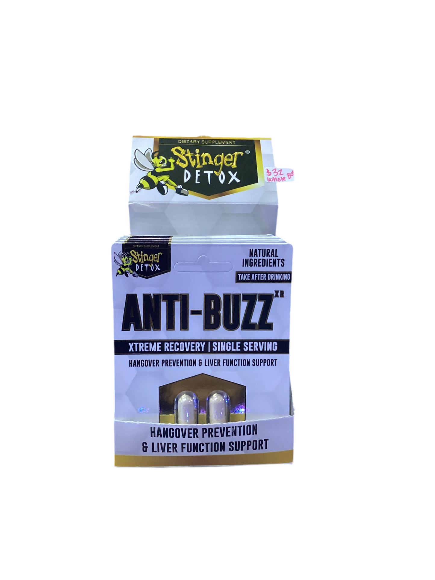 Stinger Detox Hangover Prevention