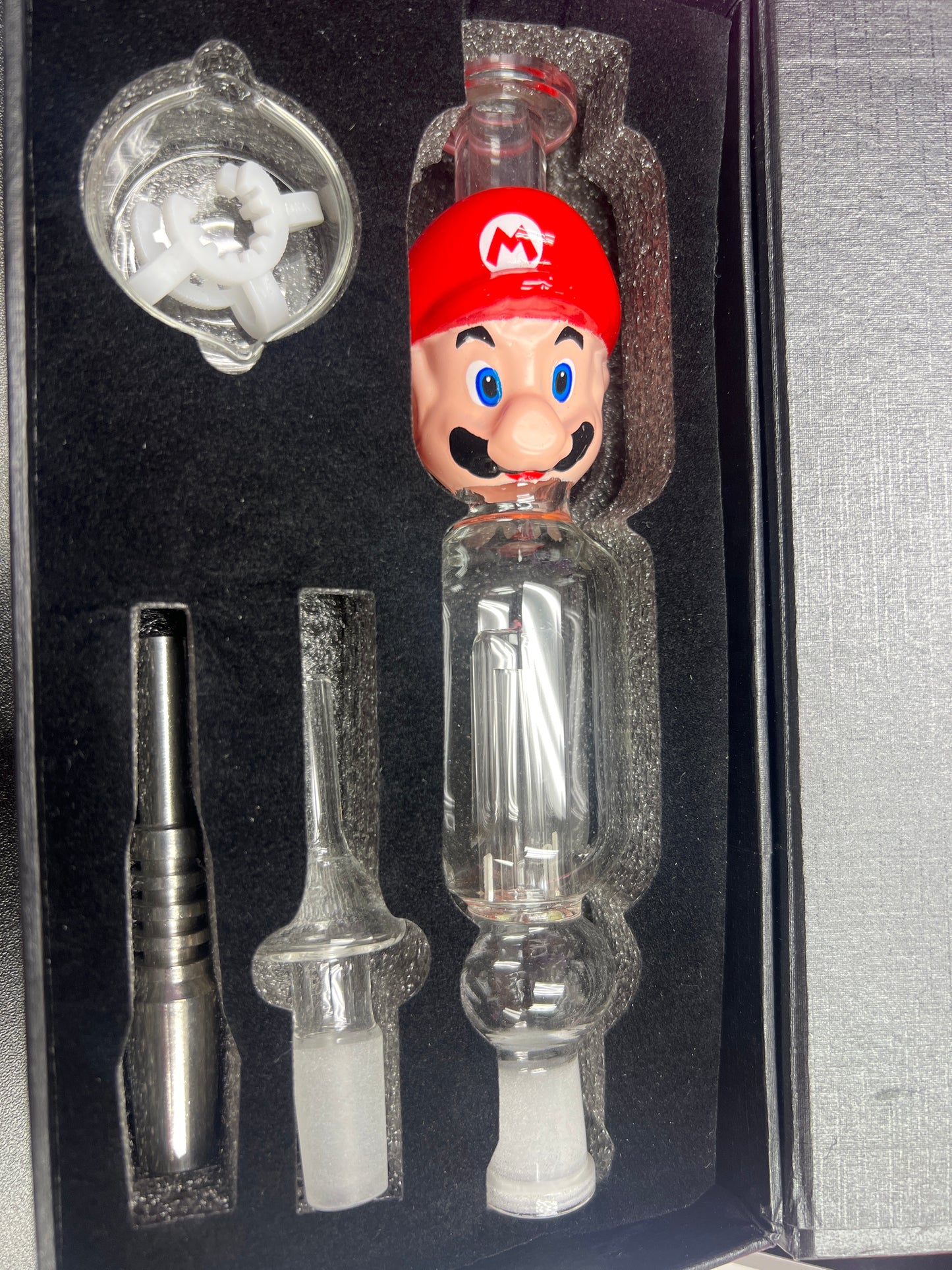Super Mario glass nectar collector All in one set