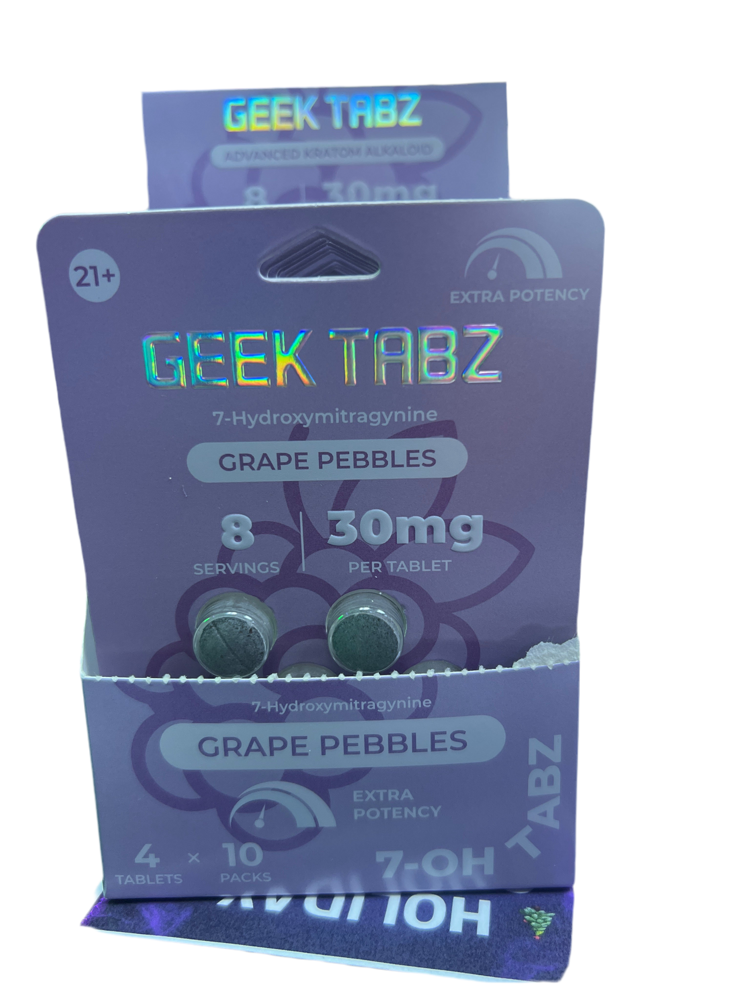 Geek tabs -grape pebbles - 7Oh