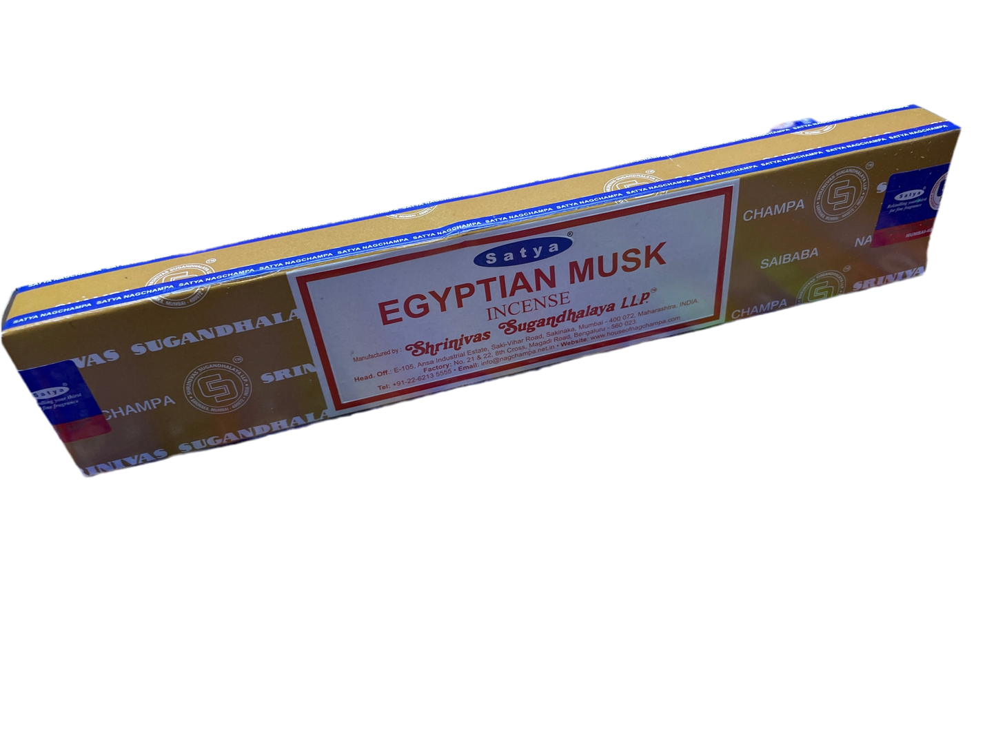 Satya Incense Pack - Egyptian Musk