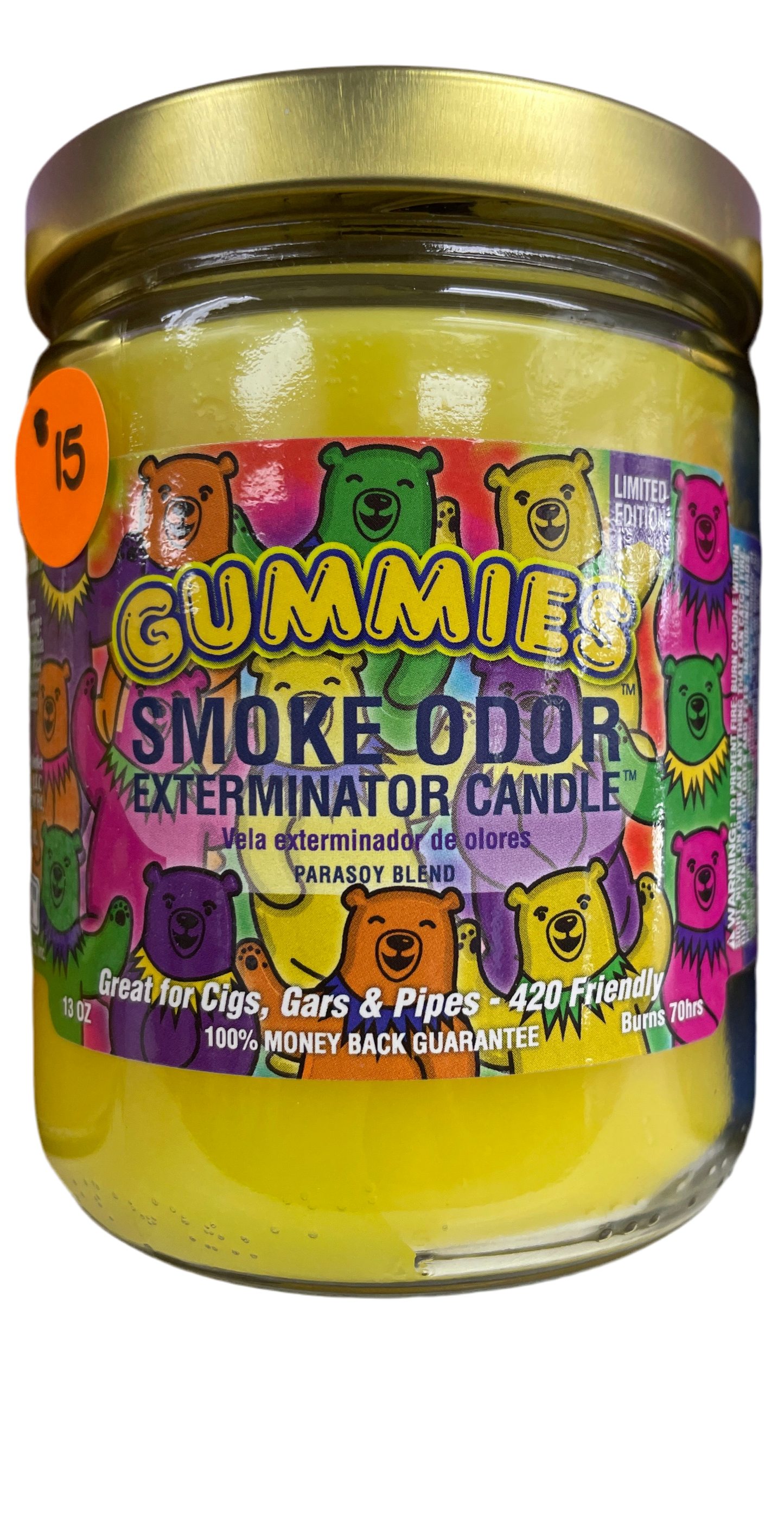 Smoke Odor Exterminator Candle 13oz - Gummies