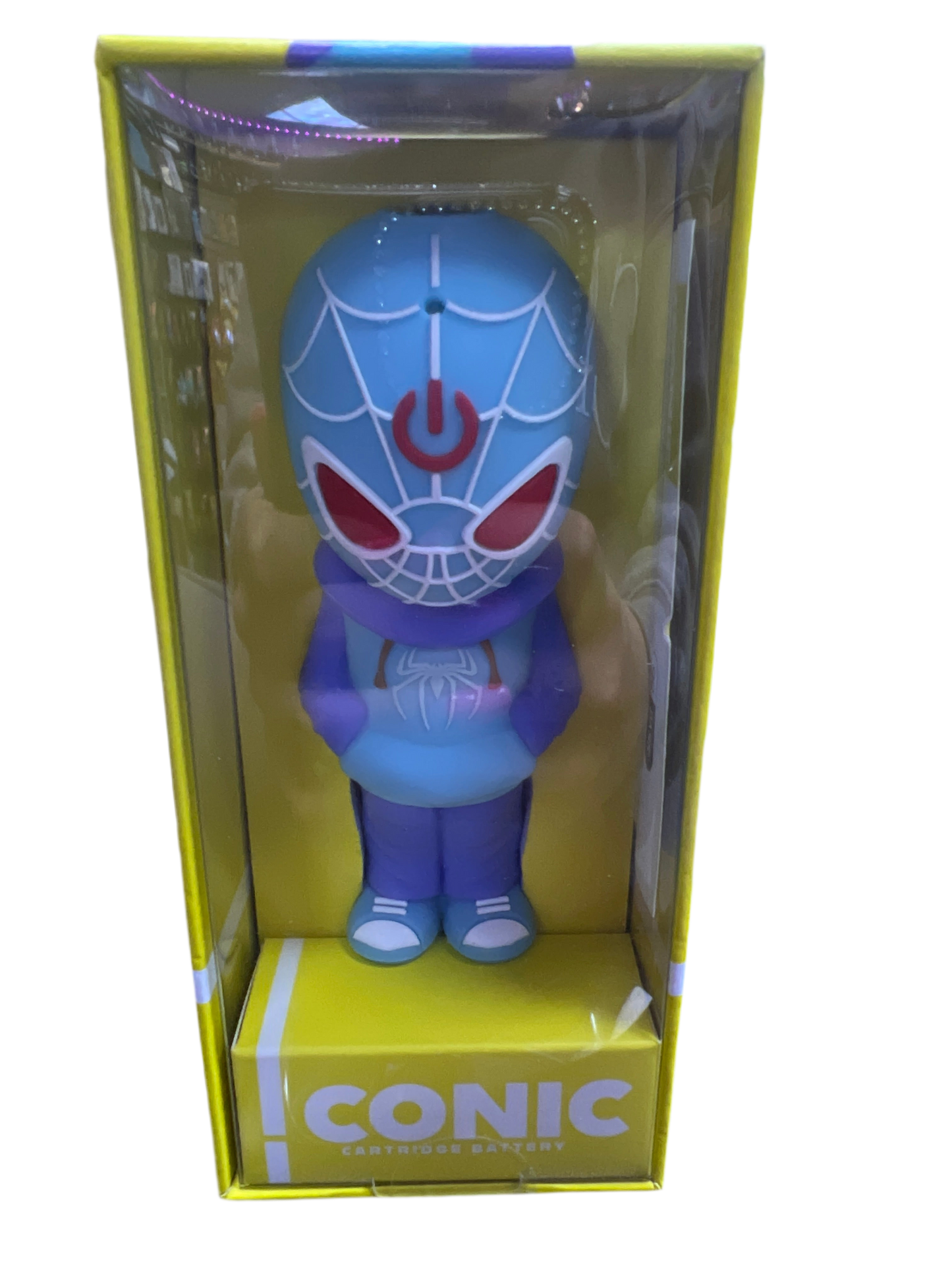 Iconic 510 Cartridge Battery - Spider-Man baby blue