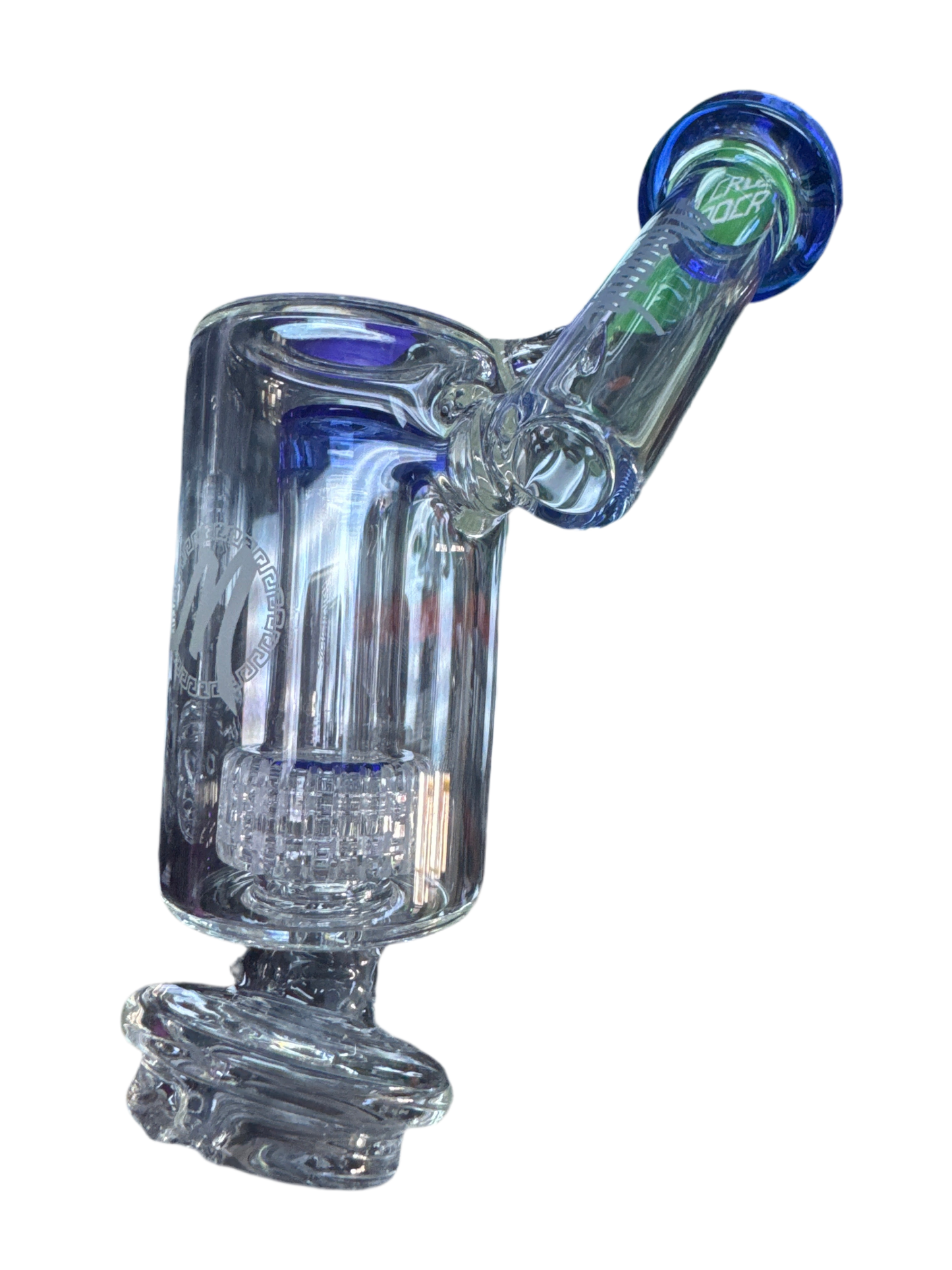 Puffco Pro Glass Attachment (Blue Decal)