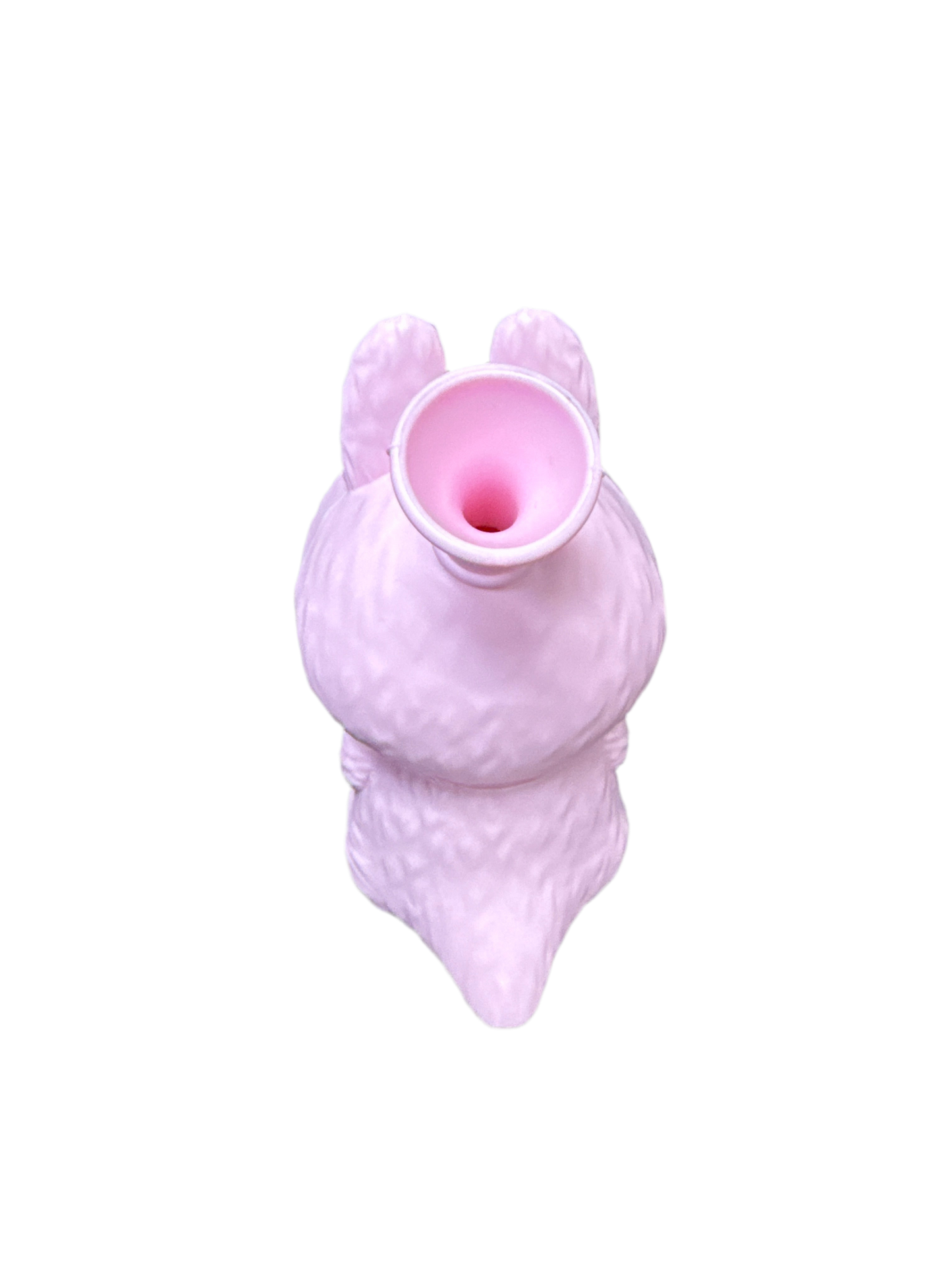 Pink Labubu silicone pipe