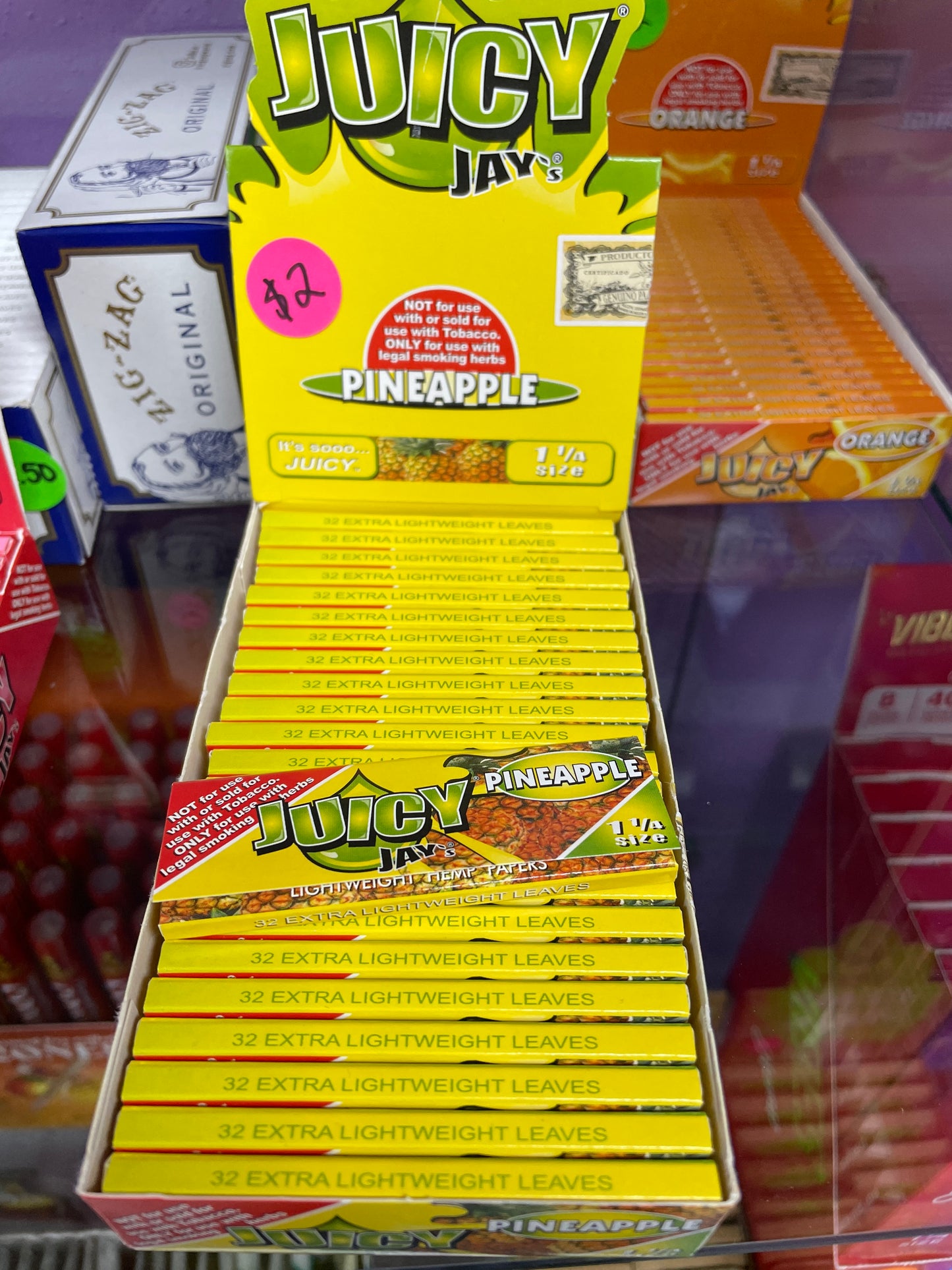 Juicy Jays Rolling Papers - Pineapple