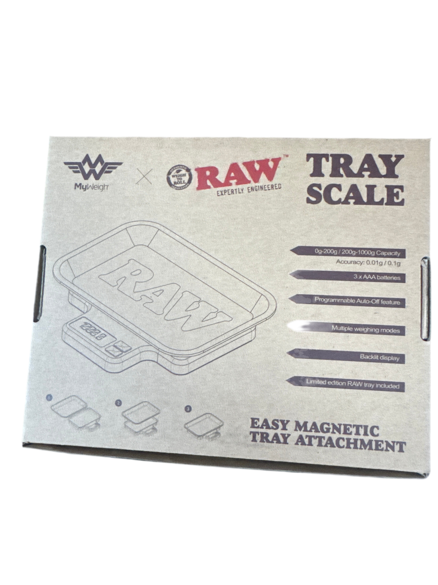 Raw - My Weight Tray Scale