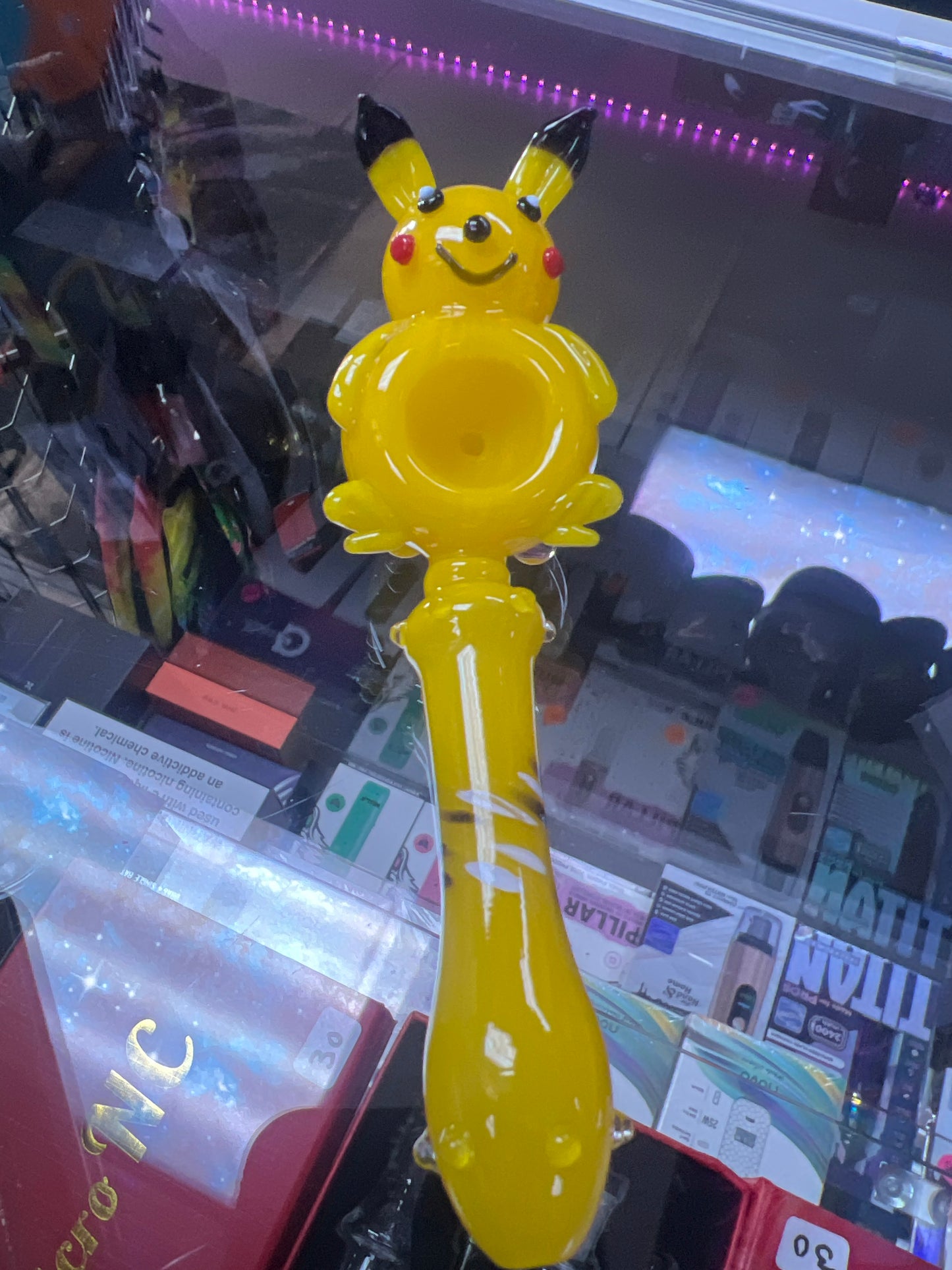 Pikatchu Hand Pipe Glass
