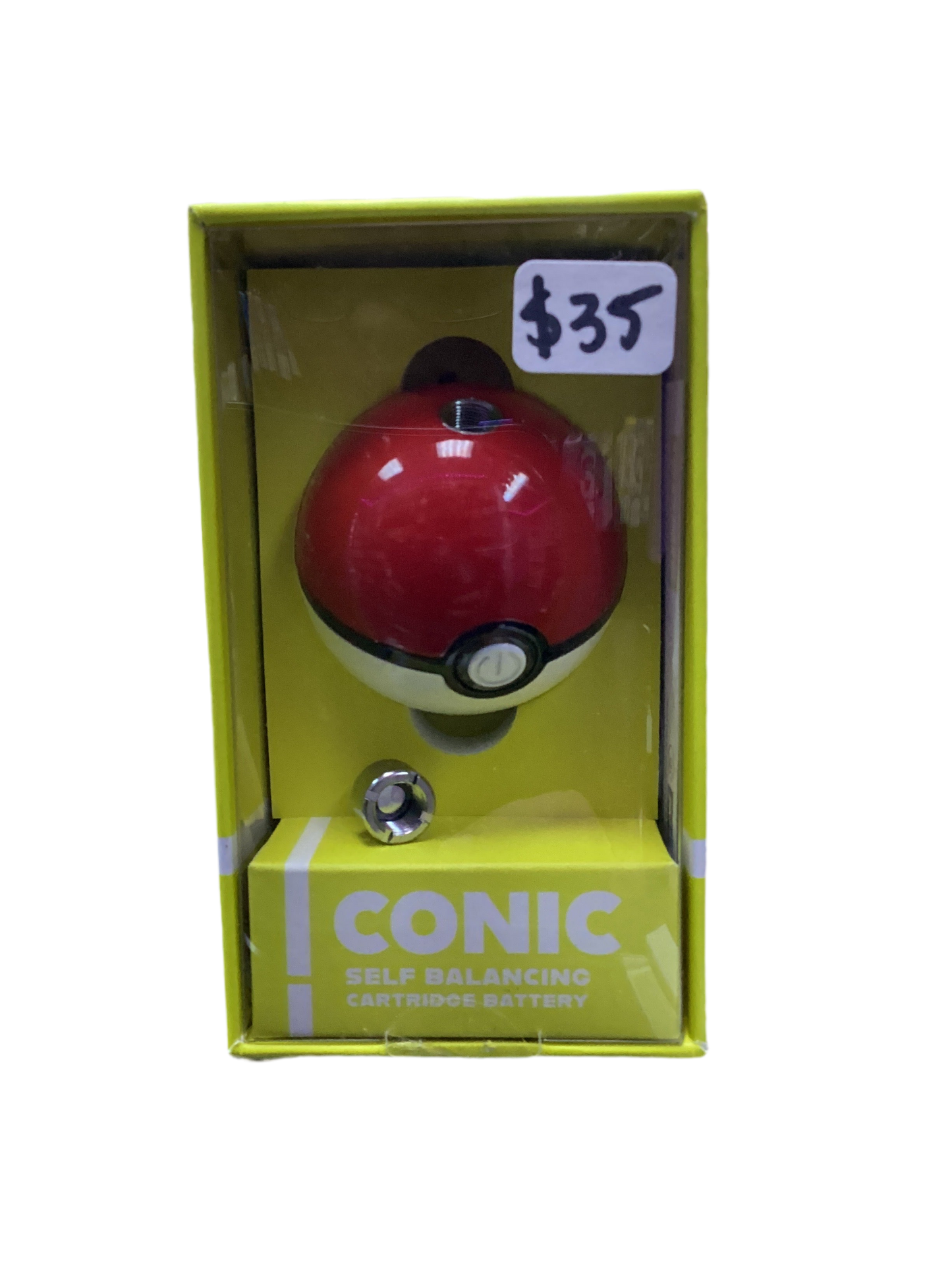 Iconic Pokeball 510 Thread Battery - Red
