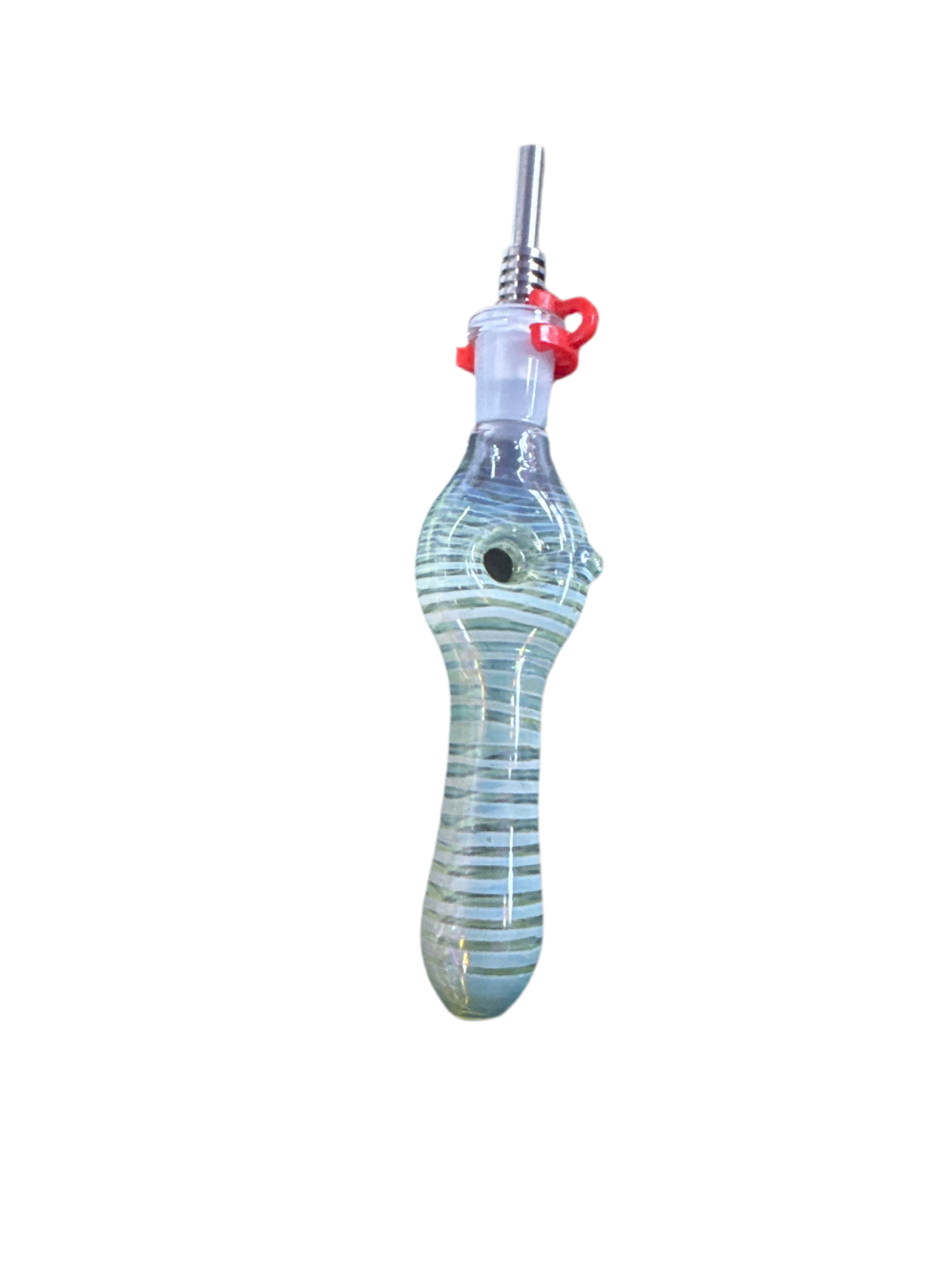 White Stripe Doughnut Nectar Collector