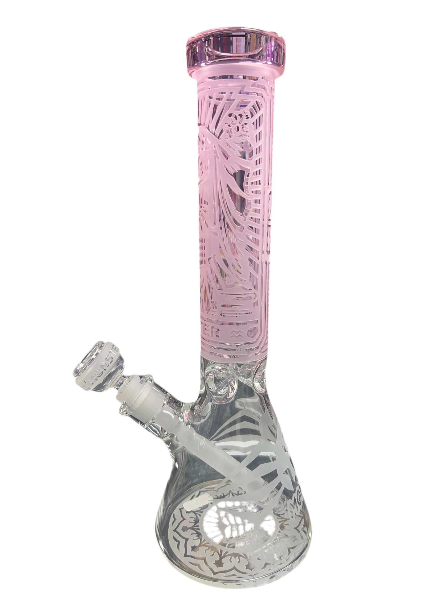 Monster brand water pipe - pink
