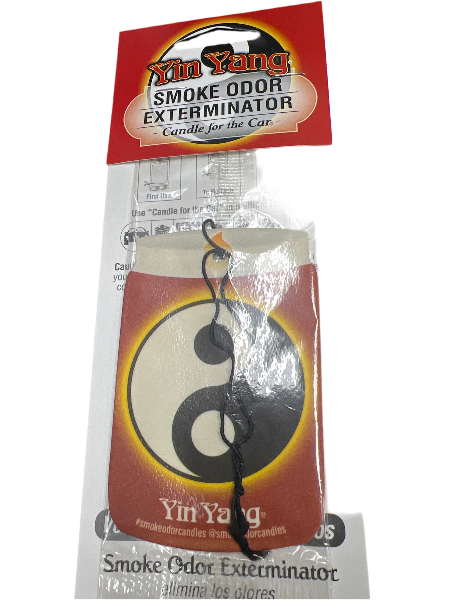 Smoke Odor Exterminator Car Air Freshener - YIN YANG