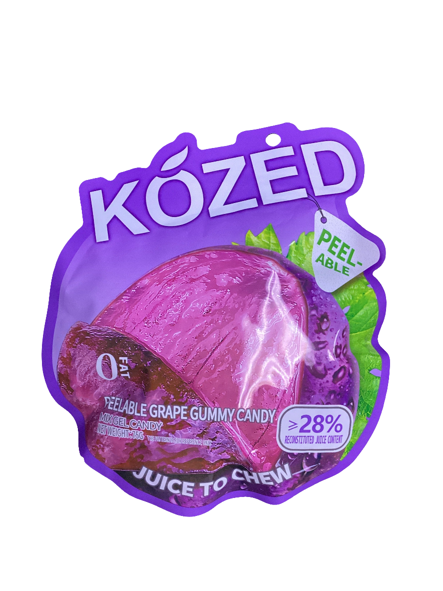 Kozed Peel-able Grape Gummy Candy