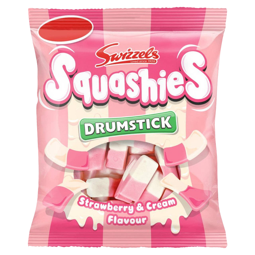Swizzels Squashies Strawberry & Cream 120g (UK)