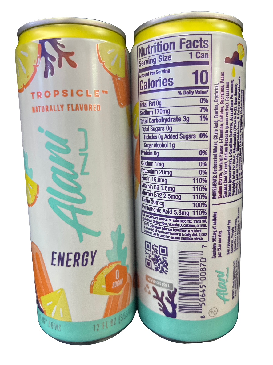 Alani energy - tropsicle