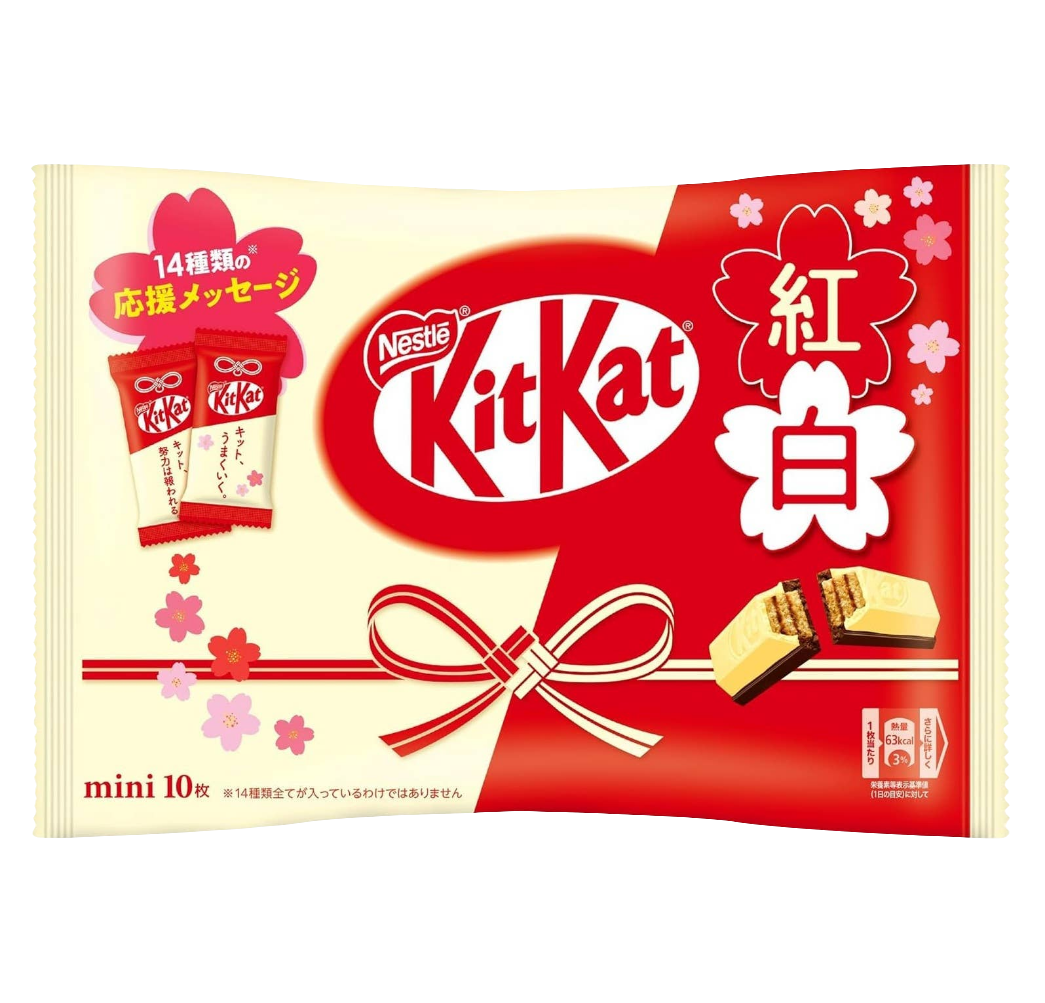Kitkat Mini Biscuit Red & White (Japan)