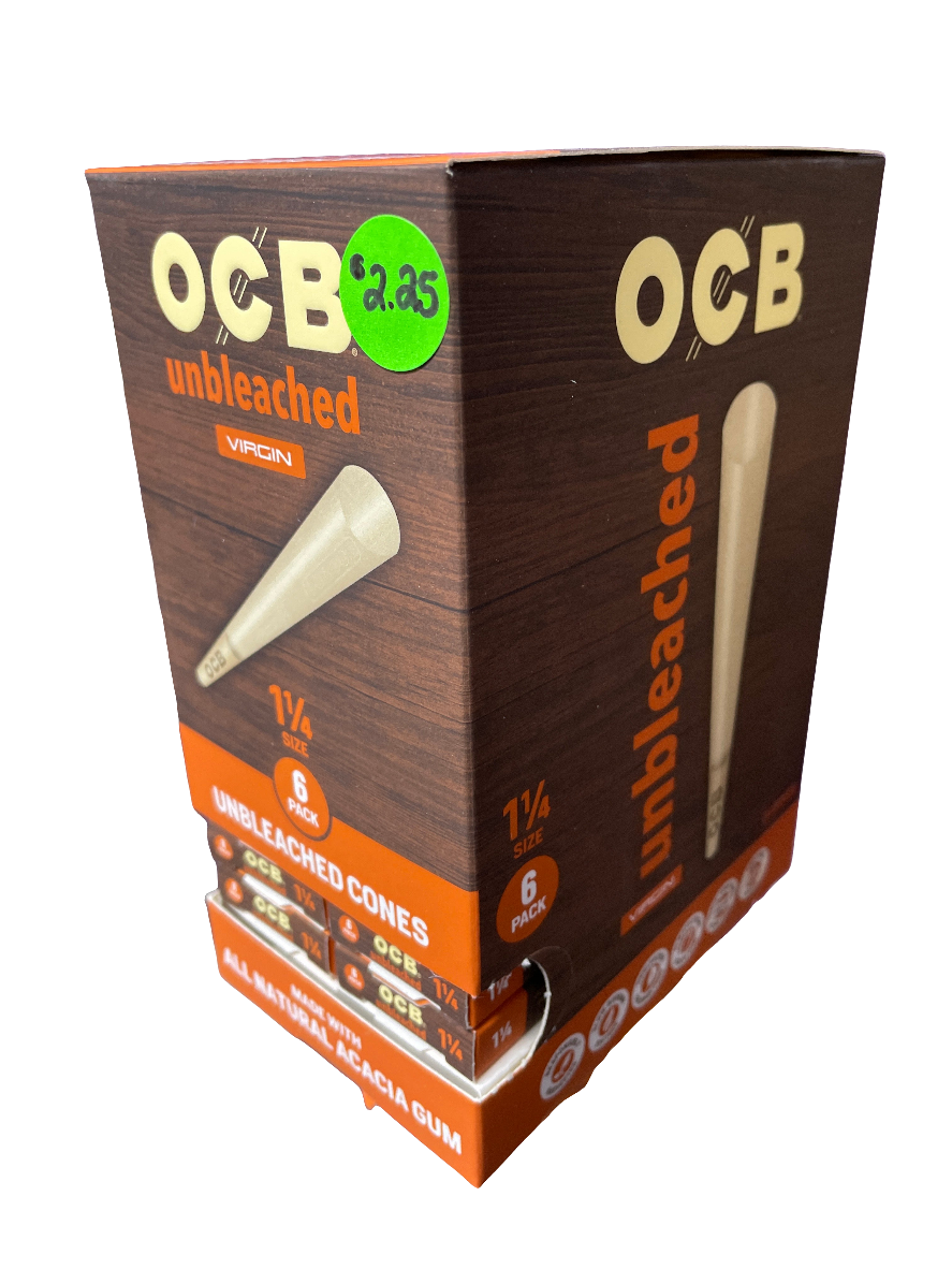 OCB Unbleached Mini Cones - 10 Pack