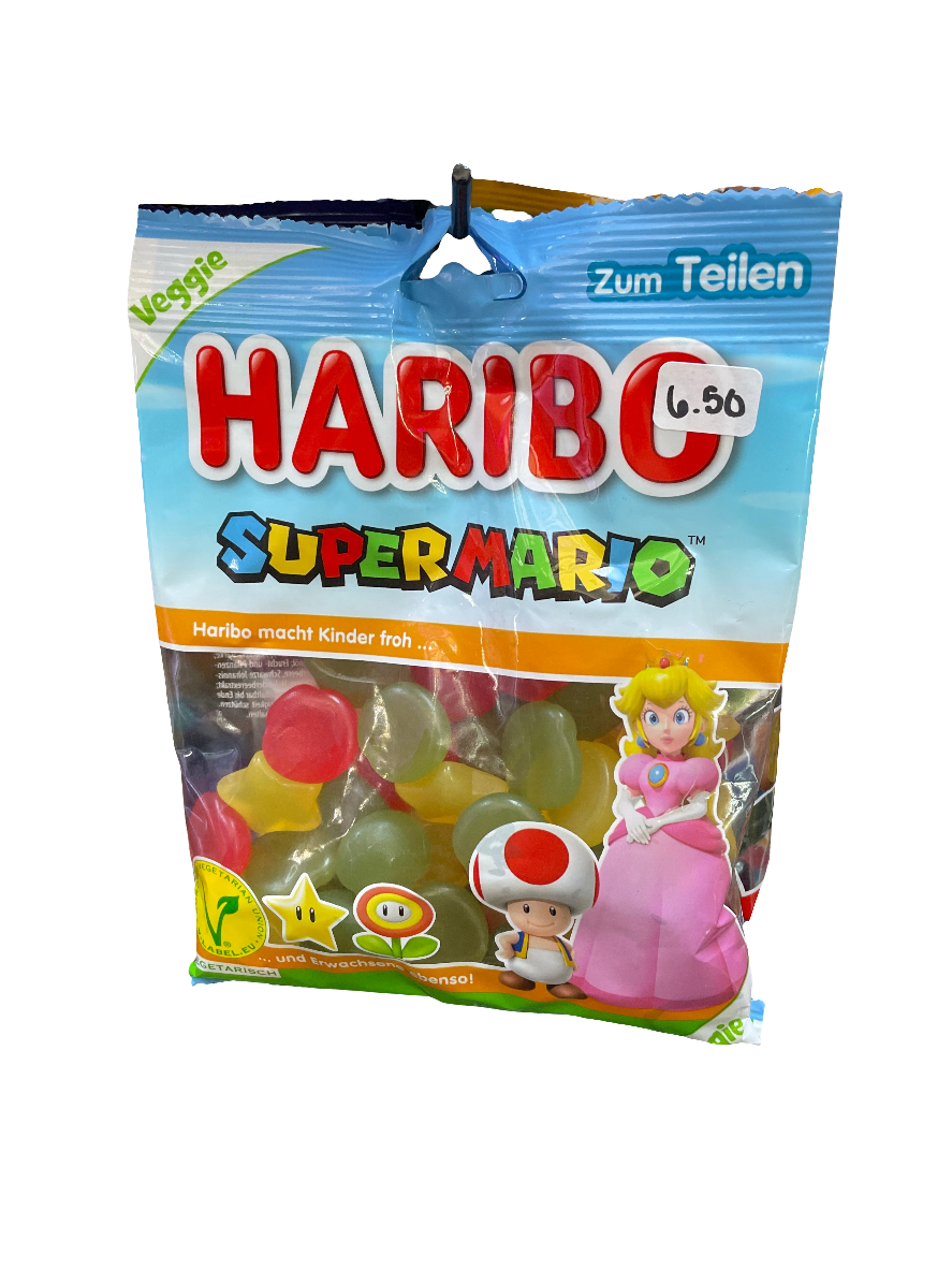 Haribo Super Mario Vegetarian Gummies (German)