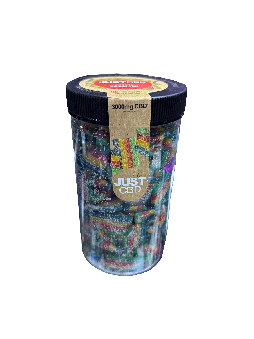 Just CBD - 3000mg Gummies - Rainbow Ribbons