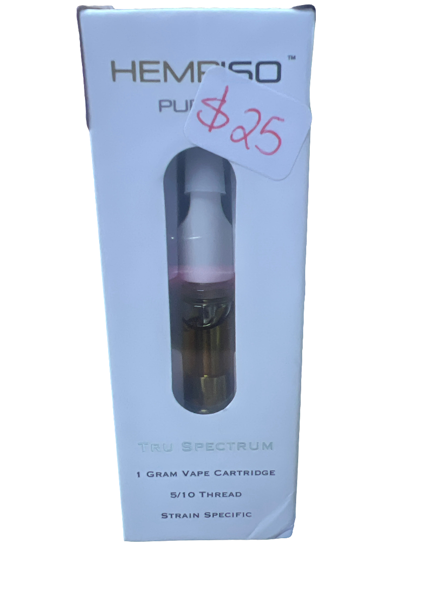 Hempiso purity Cbd cart 1g lemon haze