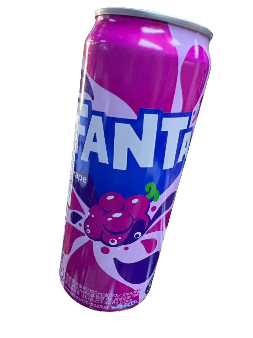 Fanta grape tall can -China import