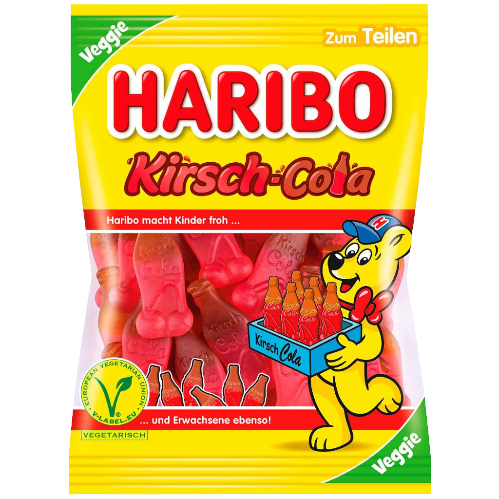 Haribo Kirsch Cola 175g (Germany)