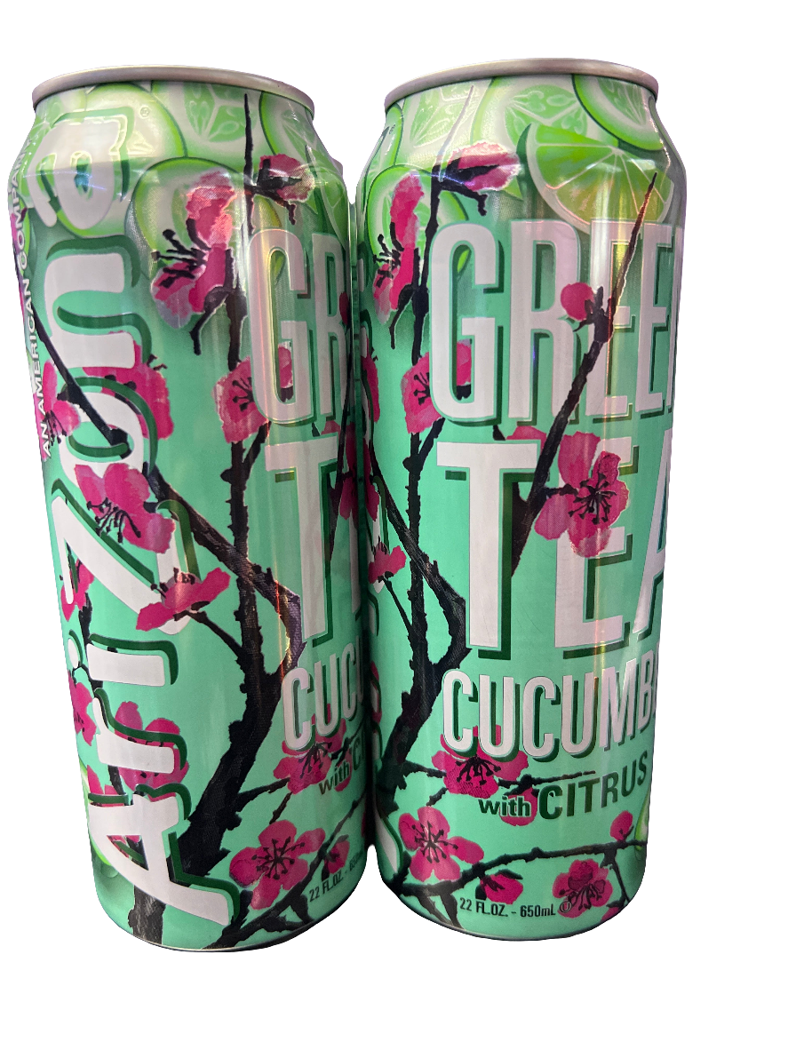 Arizona Green tea cucumber with citrus