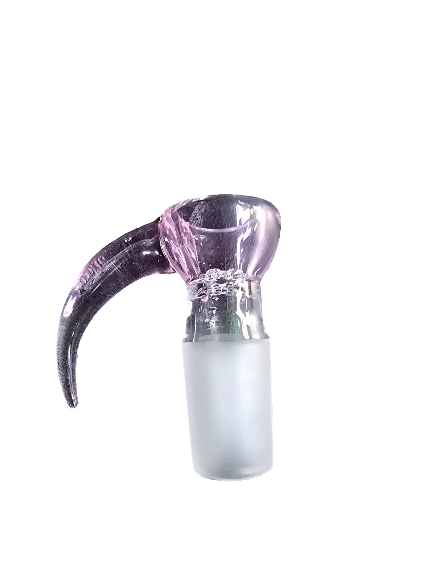 Clear bowl with spike handle and filter