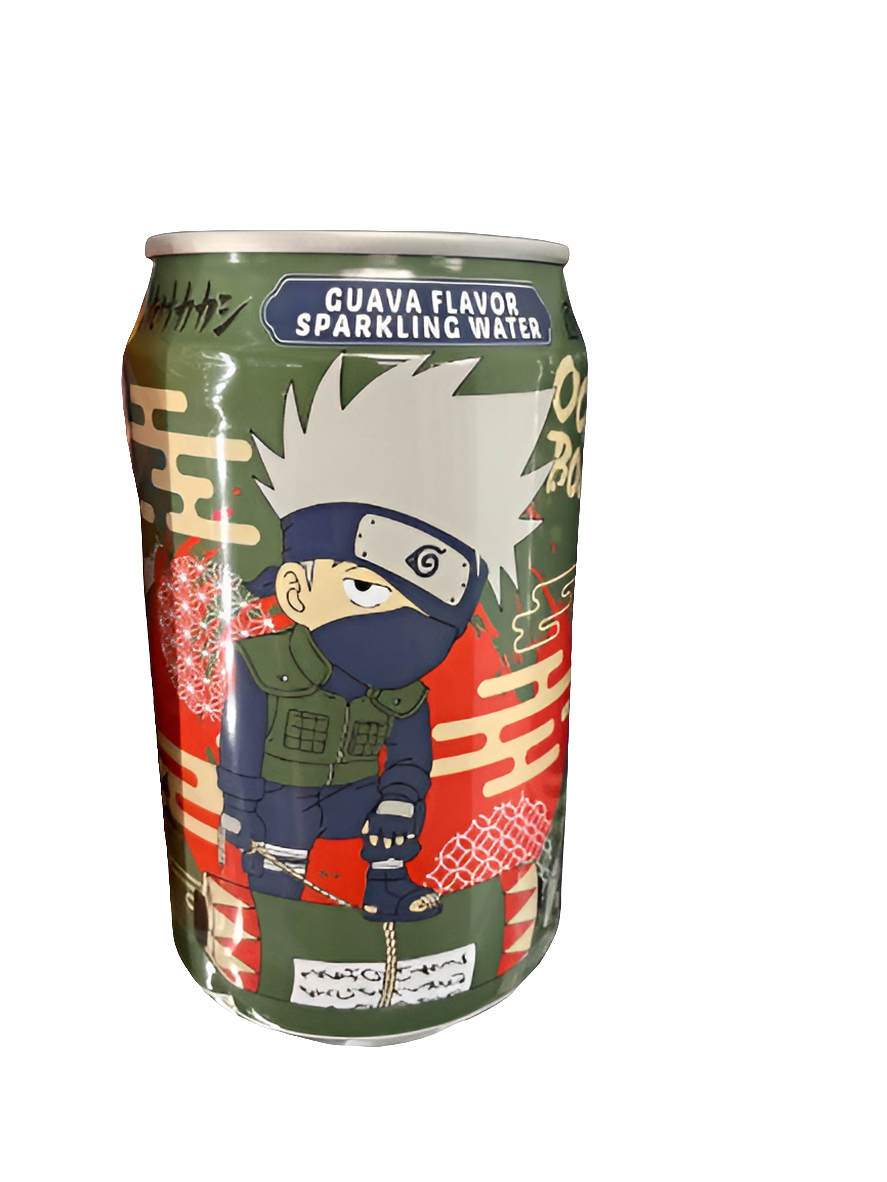 Ocean Bomb Naruto Guava Sparkling Water - Taiwan Import