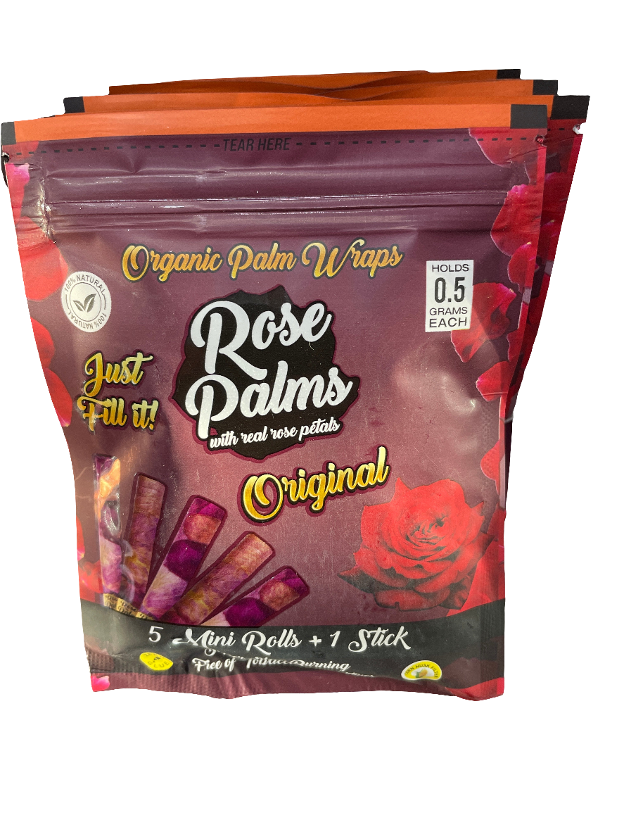 Rose Palms Original Mini Rolls (5 Pack)