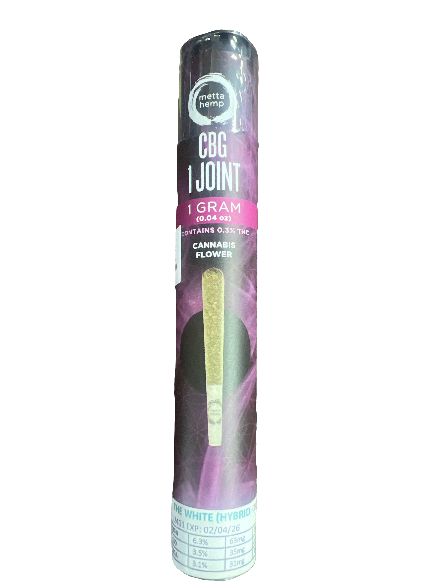 Meta Hemp Cbg Joint - The White - Hybrid