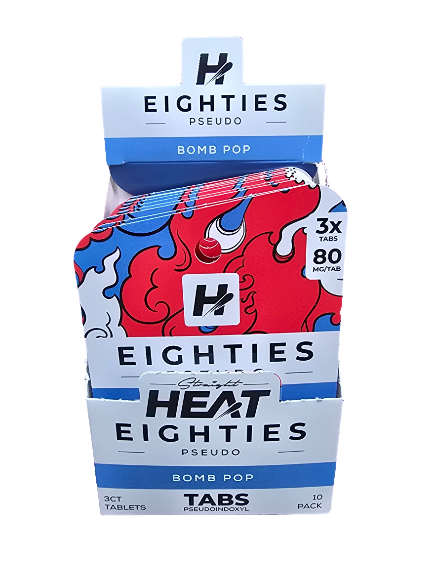 Eighties - pseudo- bomb pop - 80mg tabs - 240mg pack