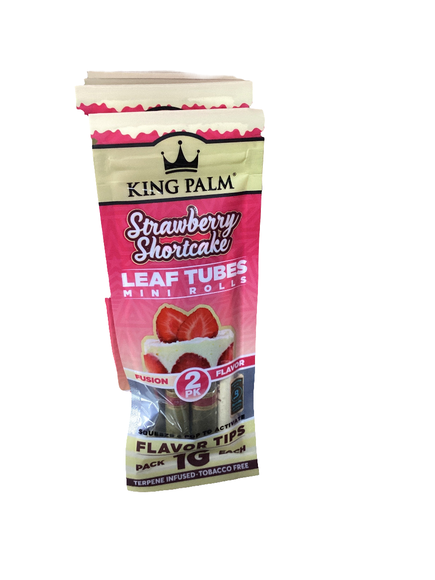 King Palm Strawberry Shortcake Mini Palm Rolls (2 Pack)