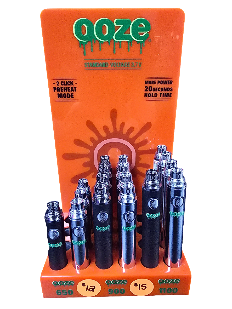 OOZE 510 Battery - 650mah - Silver