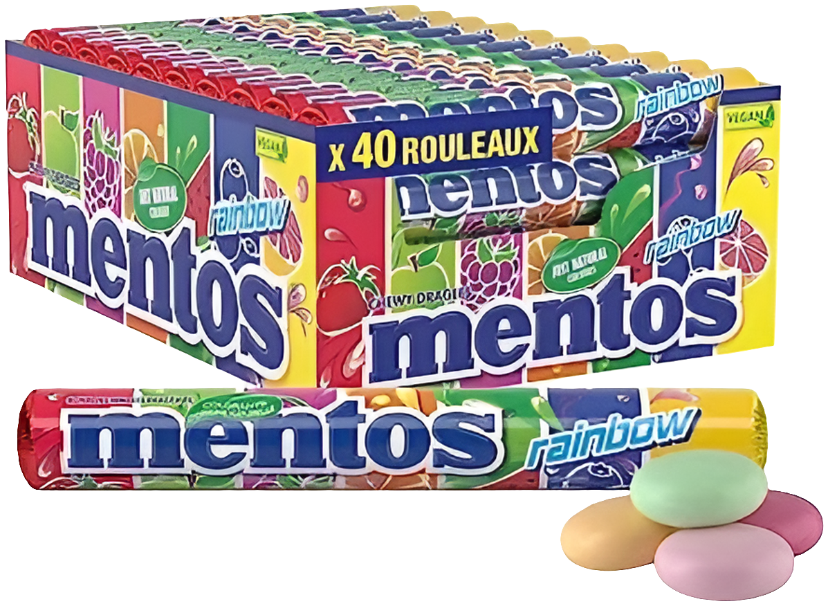 Mentos Rainbow (37.5g) Holland (40ct)
