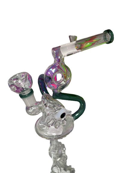 7” Mini Recycler Sidecar Water Pipe