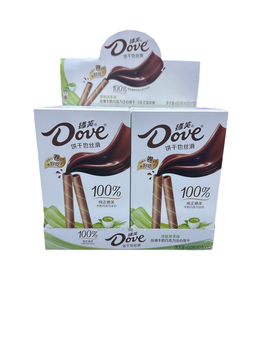 Dove Chocolate Rolls (Matcha Flavor)