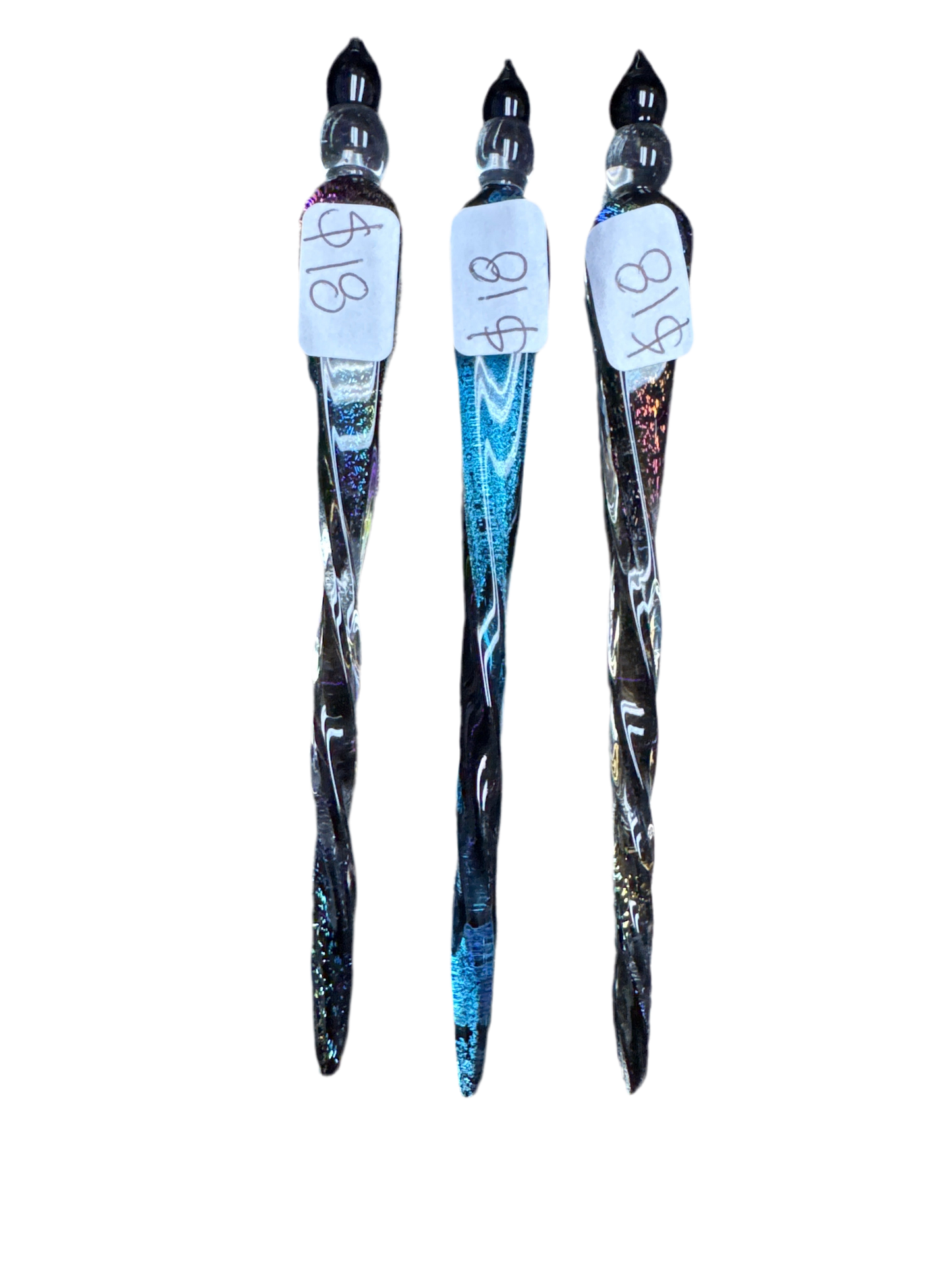 Spiral Glitter Glass Dab Tool