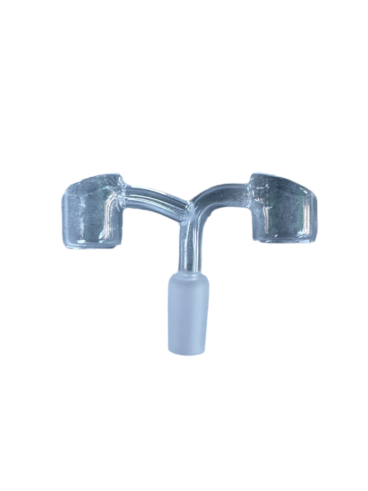 Dual/Double Quartz Banger - 14mm